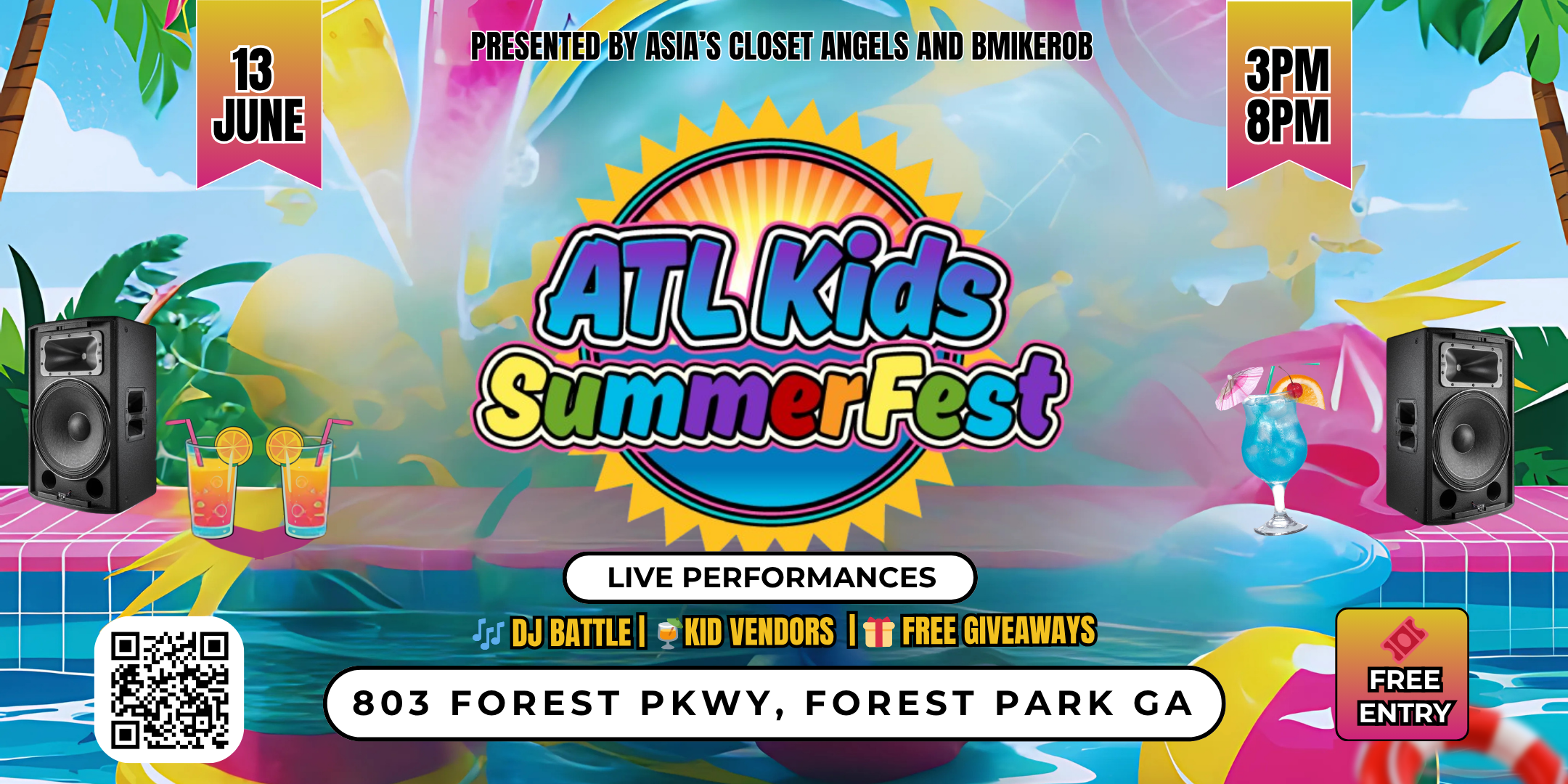 2nd Annual ATL Kids Summer Fest Banners (1)